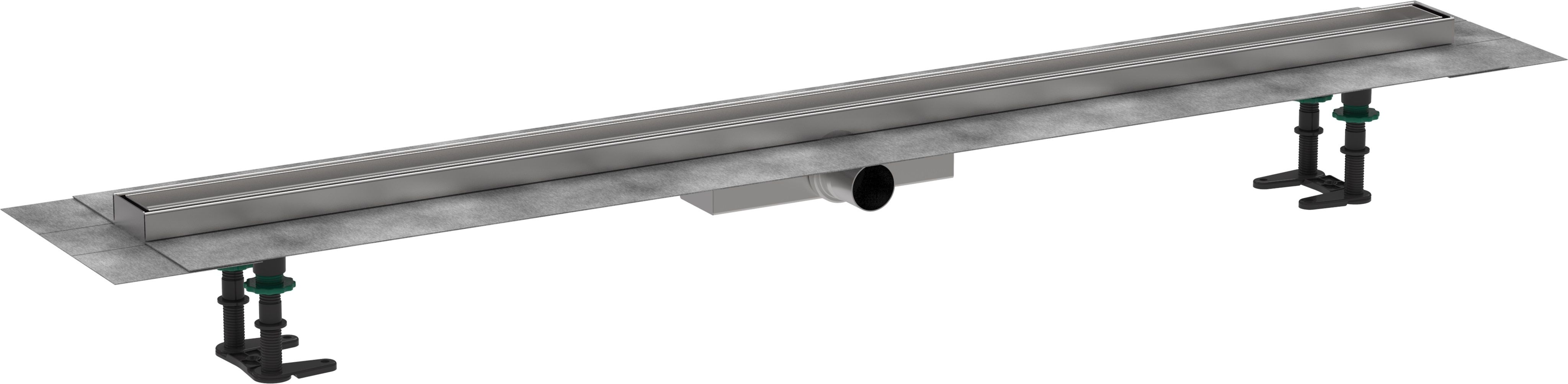 Hansgrohe RainDrain Compact rigolă liniară 120 cm oţel 56173000