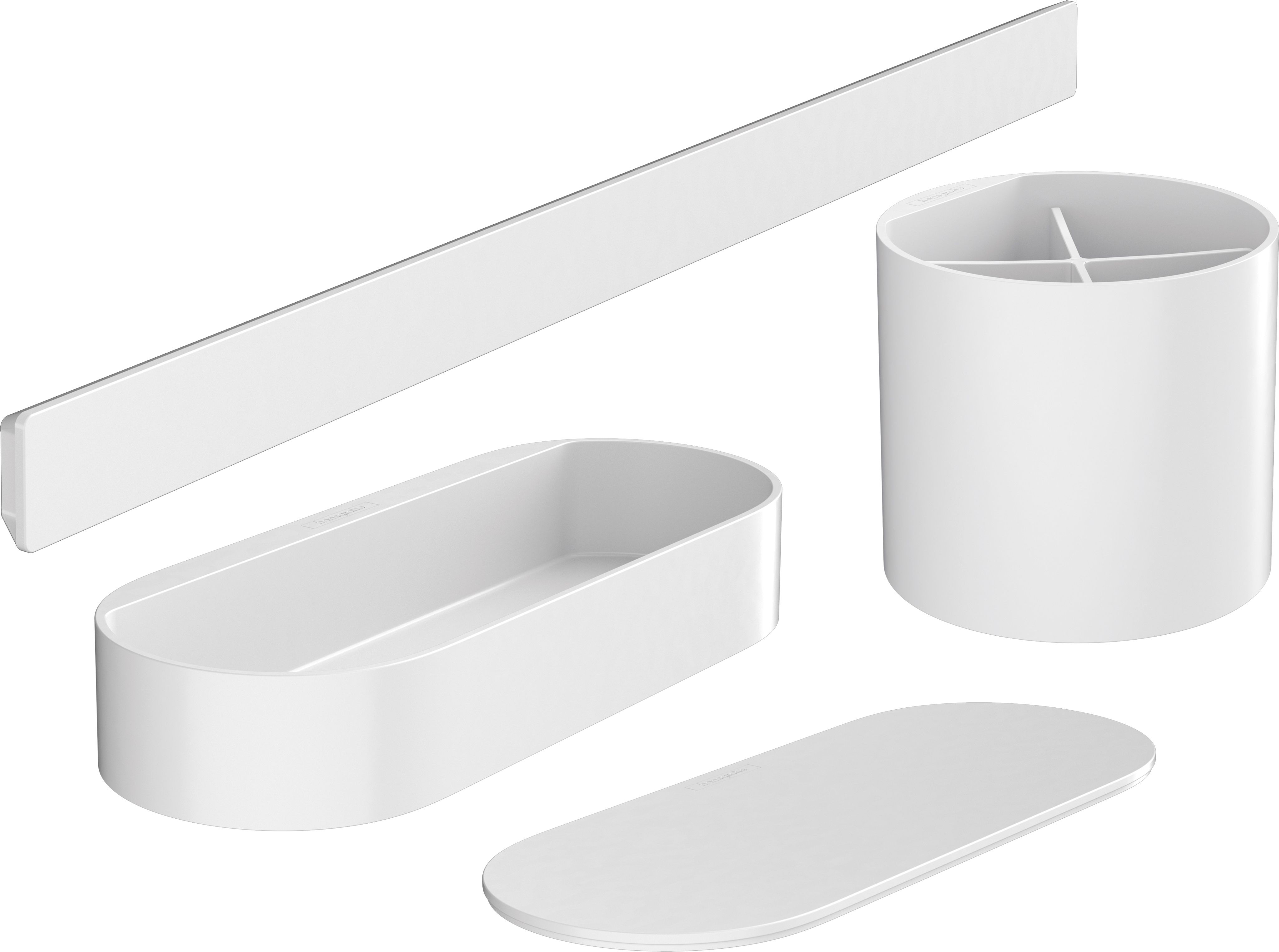 Hansgrohe WallStoris set de accesorii alb 27968700