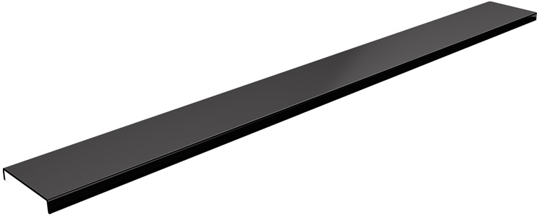 Schedpol Base Black Range capac de scurgere liniară 60 cm negru 10.050/DPSM