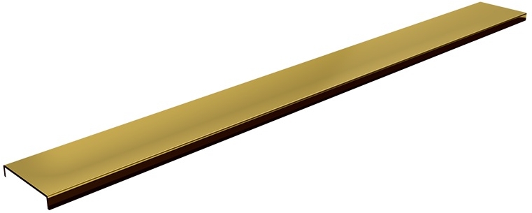 Schedpol Base Gold Shine Range capac de scurgere liniară 120 cm auriu 10.059/DPZP