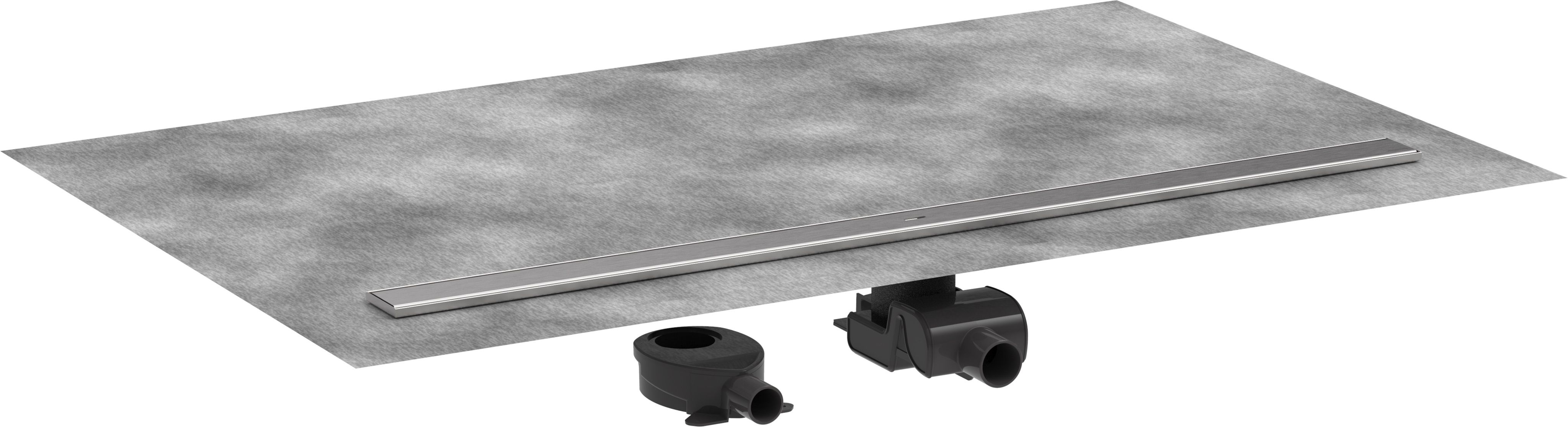 Hansgrohe RainDrain Allround rigolă liniară 120 cm oţel 56190800