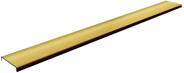 Schedpol Base Gold Brushed Range capac de scurgere liniară 110 cm auriu 10.058/DPZS