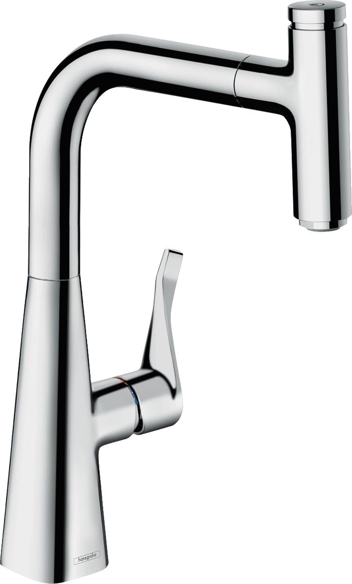 Hansgrohe Metris Select M71 baterie bucătărie pe picior crom 73802000