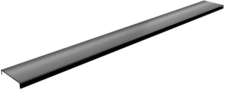 Schedpol Base Graphite Brushed Range capac de scurgere liniară 120 cm grafit 10.059/DPGS