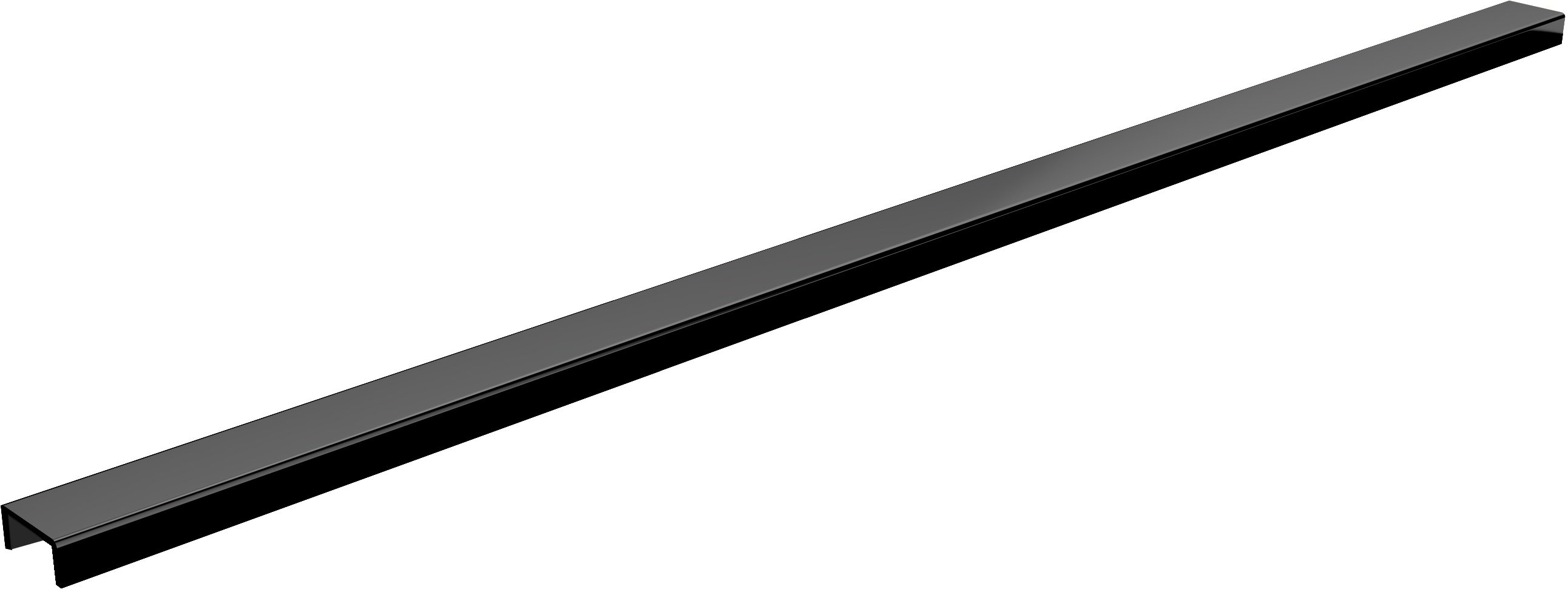Schedpol Slim Black Range capac de scurgere liniară 100 cm negru 10.054/SLX/DPCM
