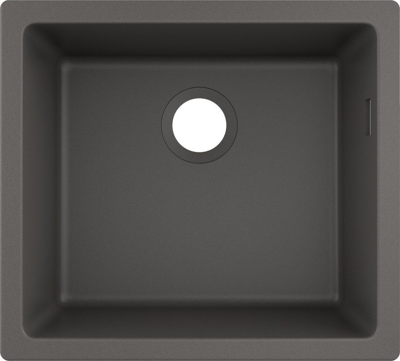 Hansgrohe S 51 chiuvetă din granit 50x46 cm gri/grafit/onix 43431290
