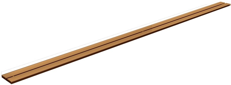 Schedpol Copper Slim Duo capac de scurgere liniară 60 cm cupru 10.050/SLX/DPM