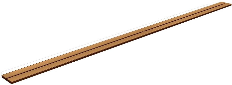 Schedpol Copper Slim Duo capac de scurgere liniară 70 cm cupru 10.051/SLX/DPM