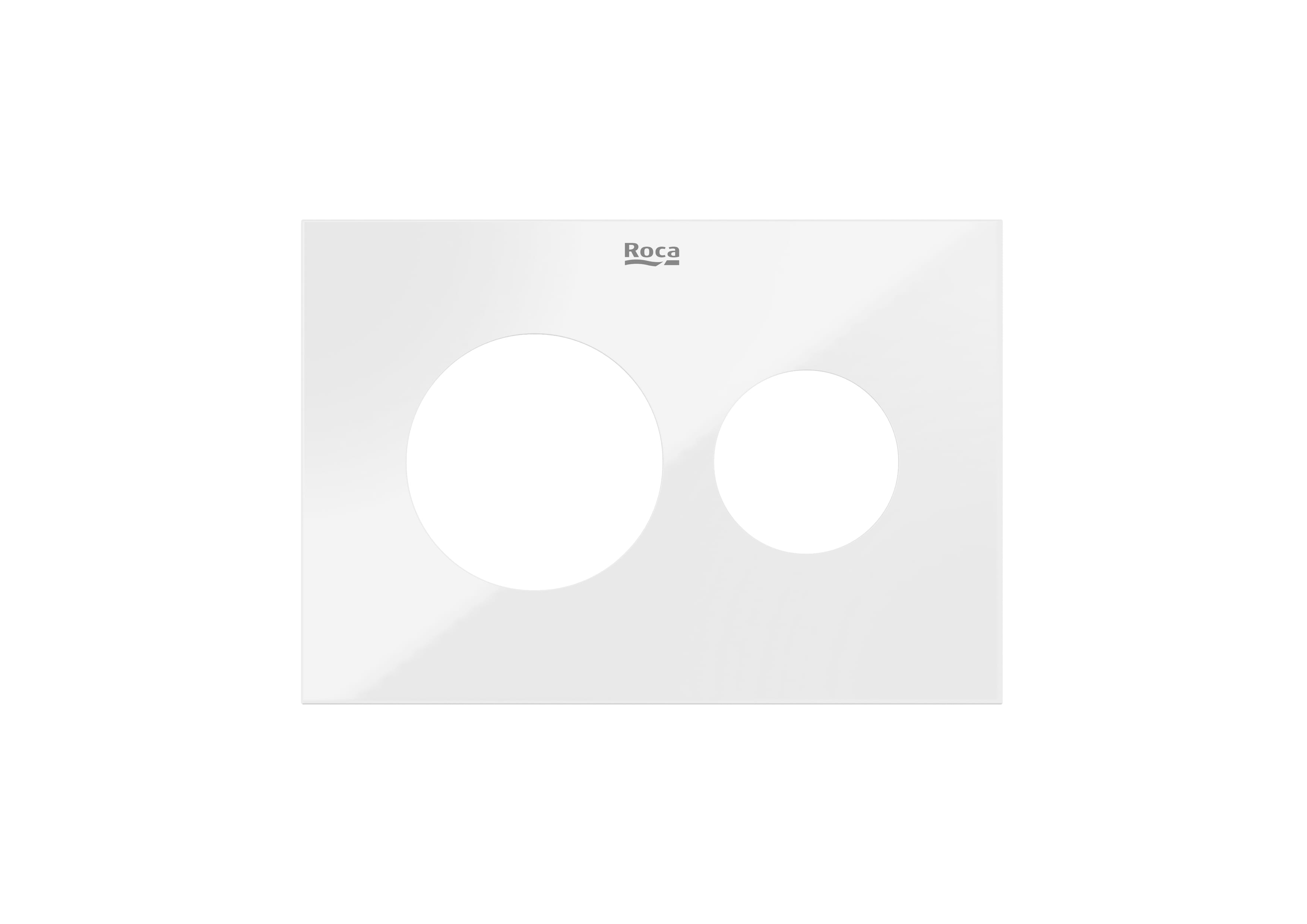 Roca Duplo S placă acționare apă pentru WC alb A890523399