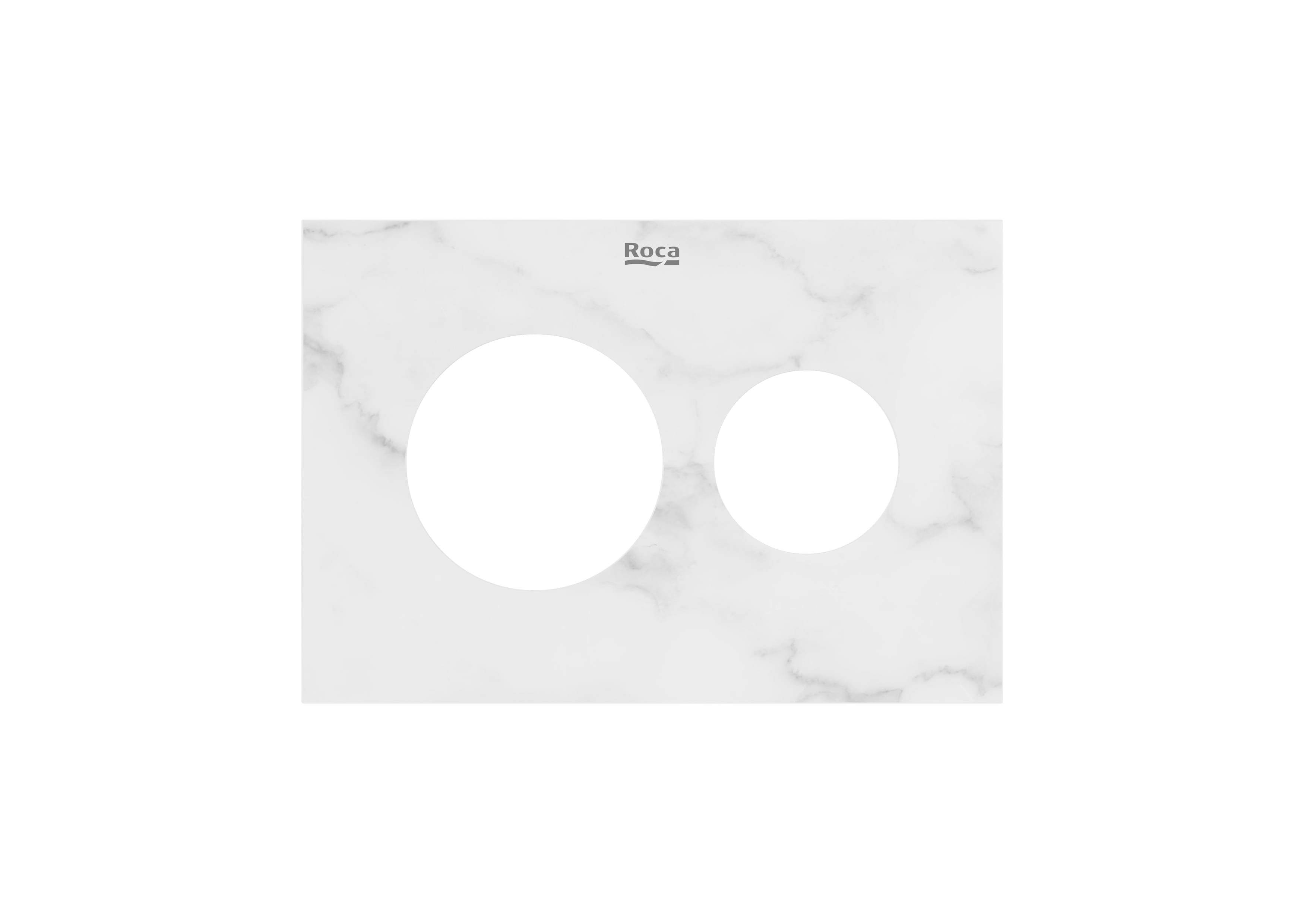 Roca Duplo S placă acționare apă pentru WC || A8905233MM