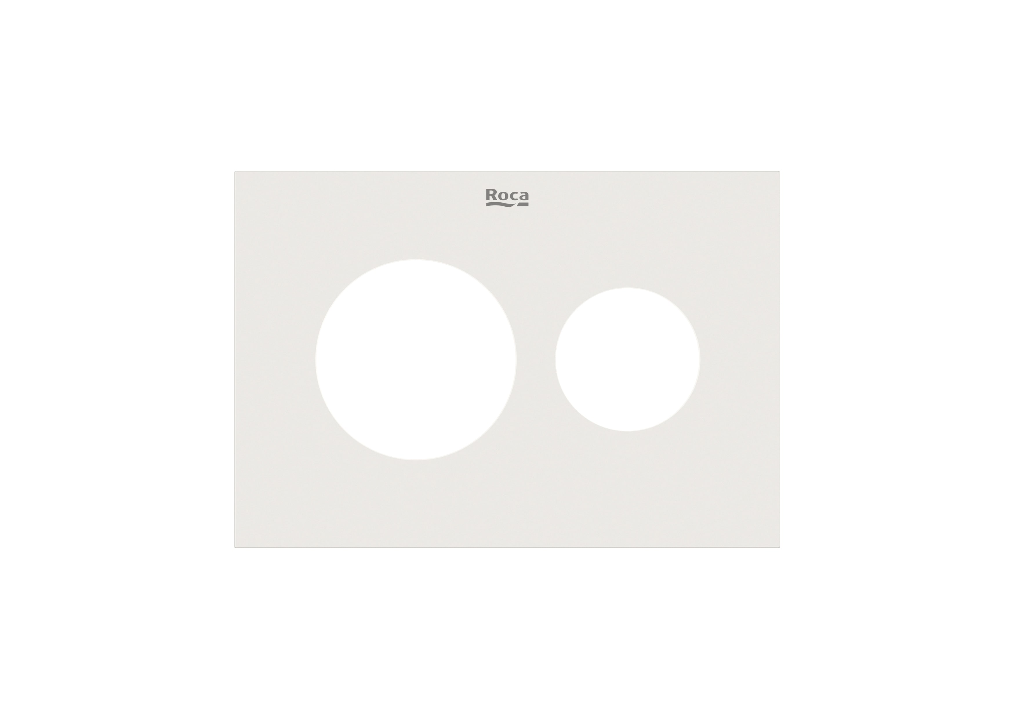 Roca Duplo S placă acționare apă pentru WC alb A8905233DD