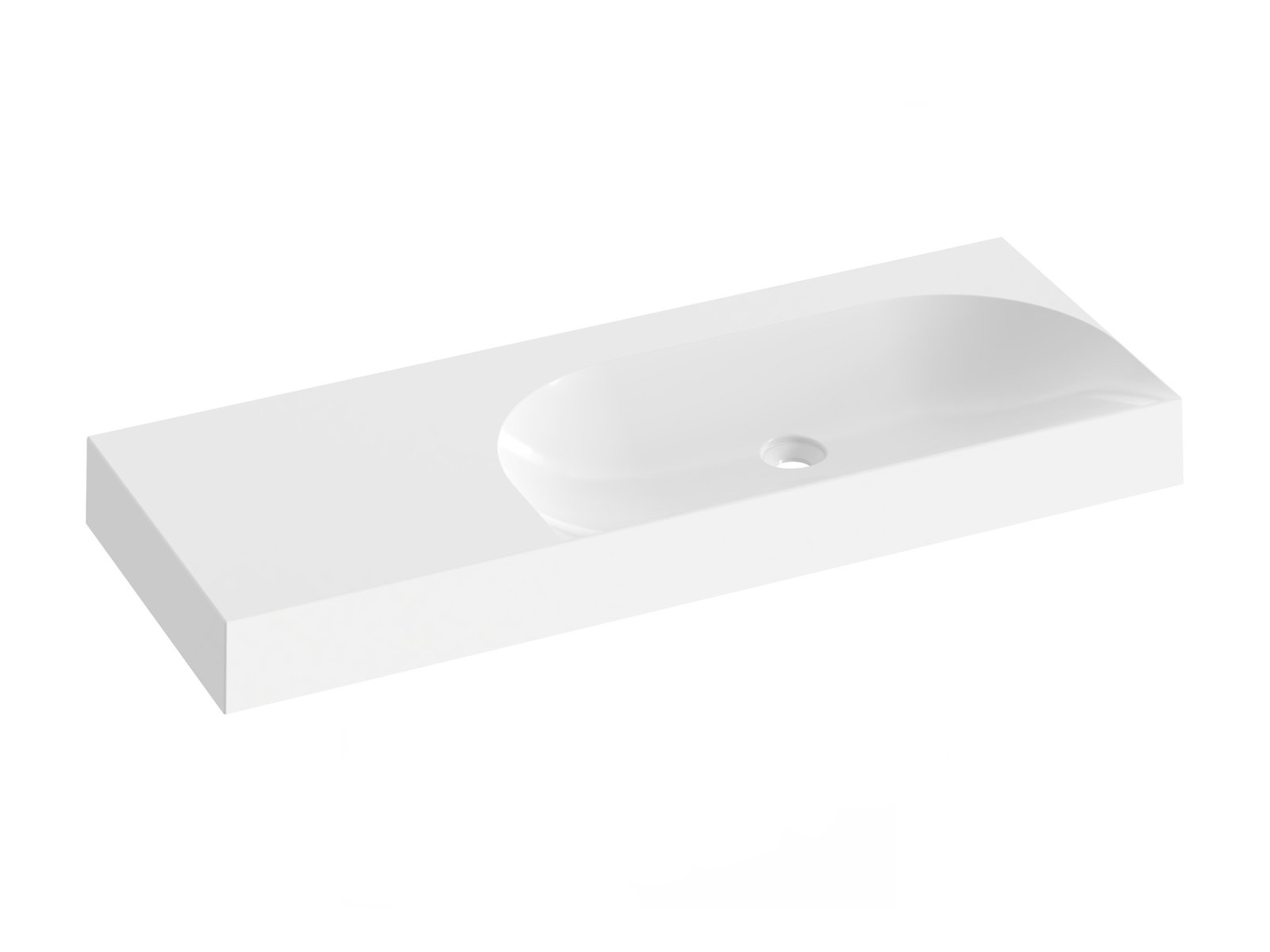 Ravak Lite lavoar 120x45 cm dreptunghiular mobilier alb XJXL1312000