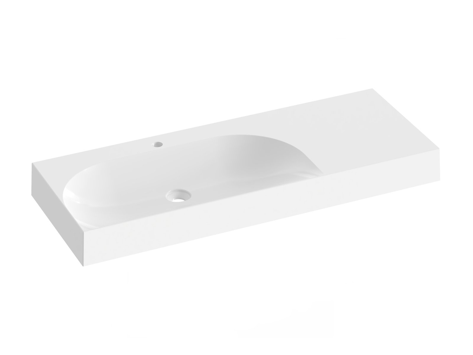 Ravak Lite lavoar 120x45 cm dreptunghiular mobilier alb XJXP1212000