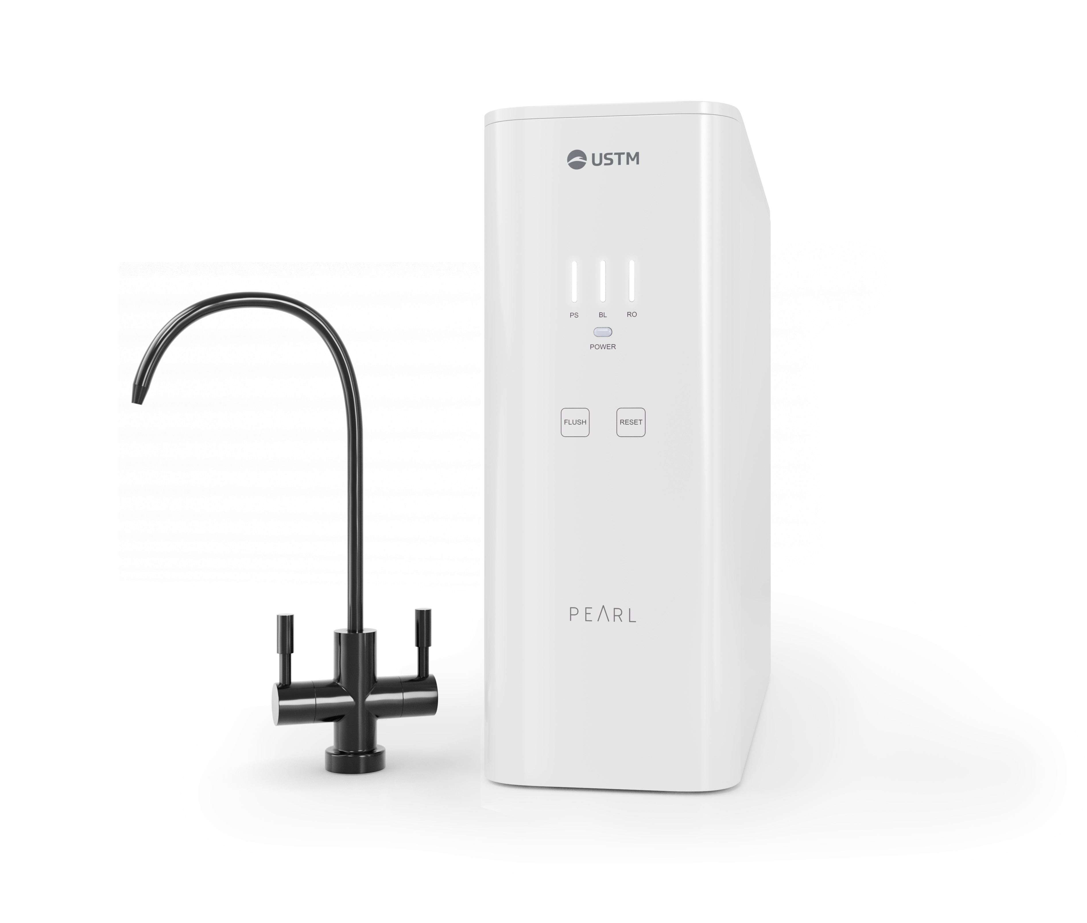 USTM Pearl set filtru osmoza inversă ROPEARLBLACKSTYLE