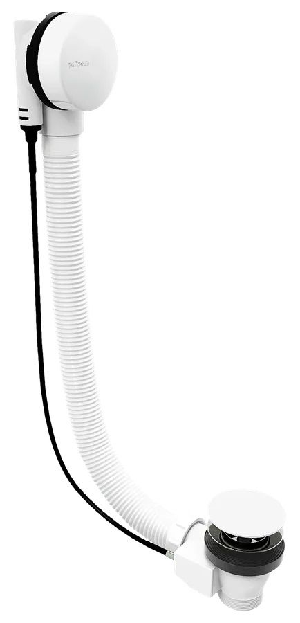 Polysan sifon cu preaplin alb 71856.10