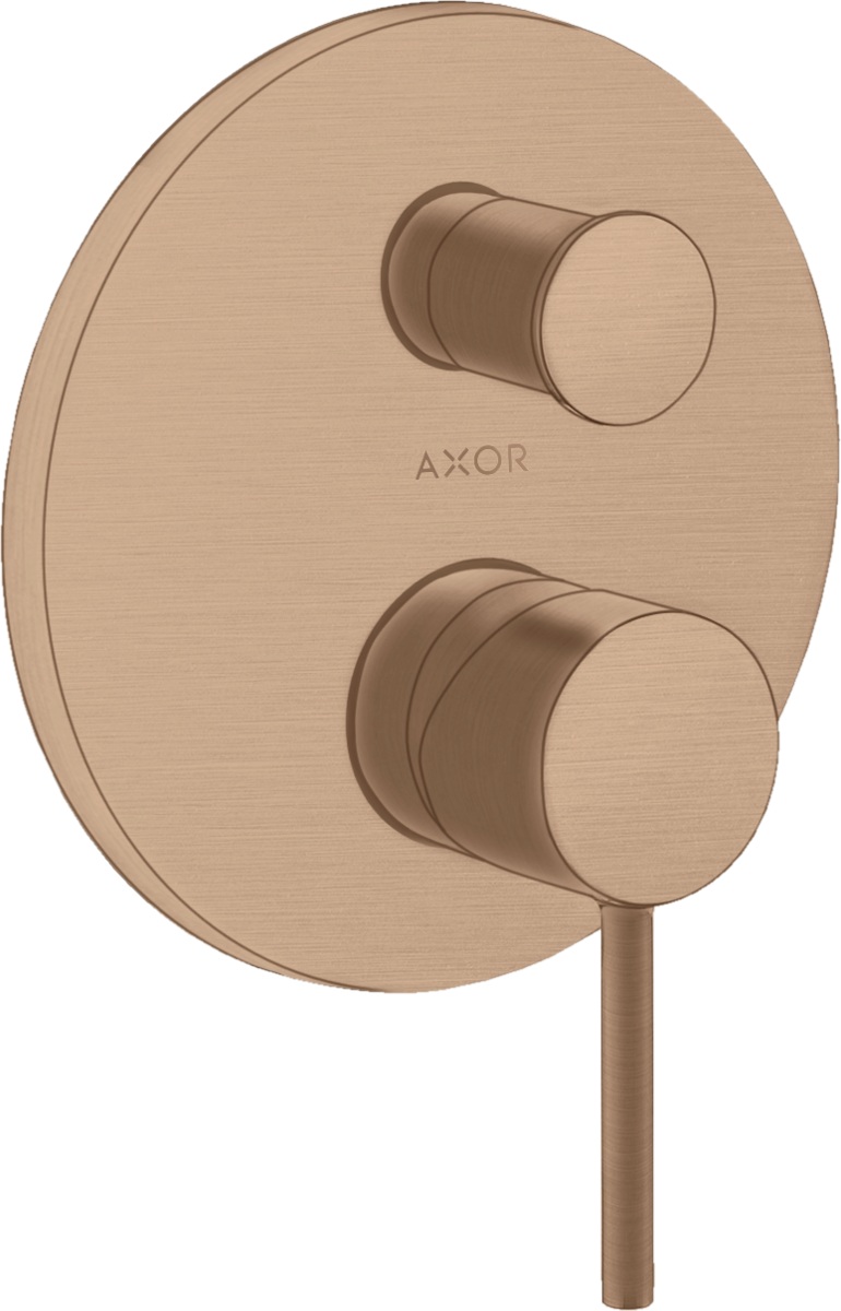 Axor Starck baterie cadă-duș ascuns auriu 10418310