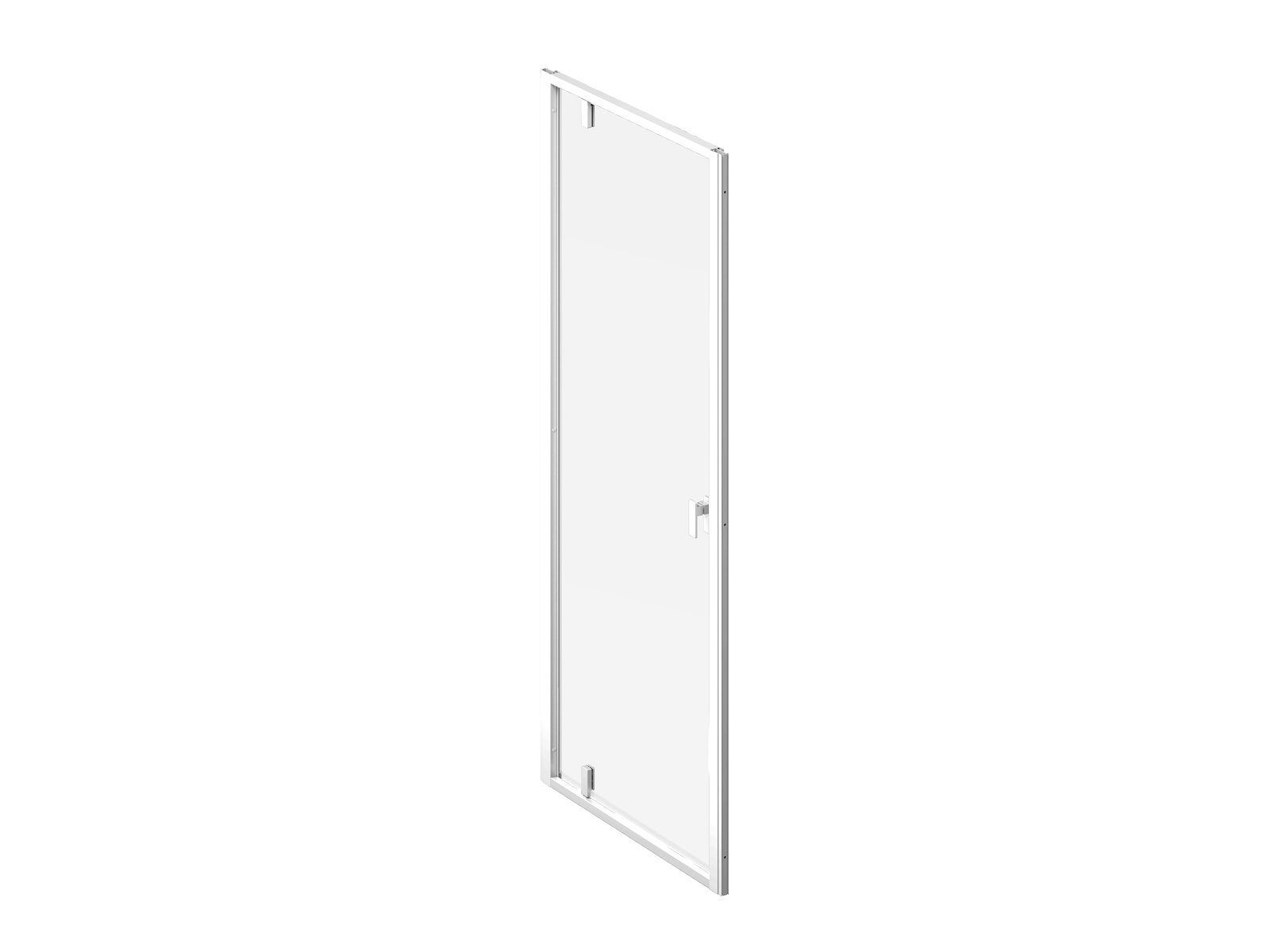 Ravak Nexty uși de duș 80 cm înclinabilă alb mat/sticlă transparentă 03O40E01Z1
