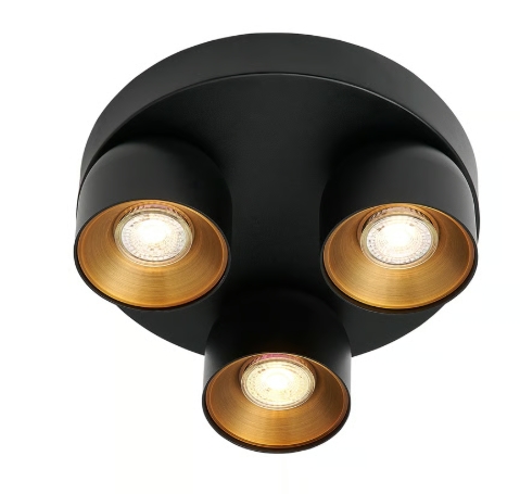 Nordlux Pitcher lampă de tavan 3x10 W negru 2310420103