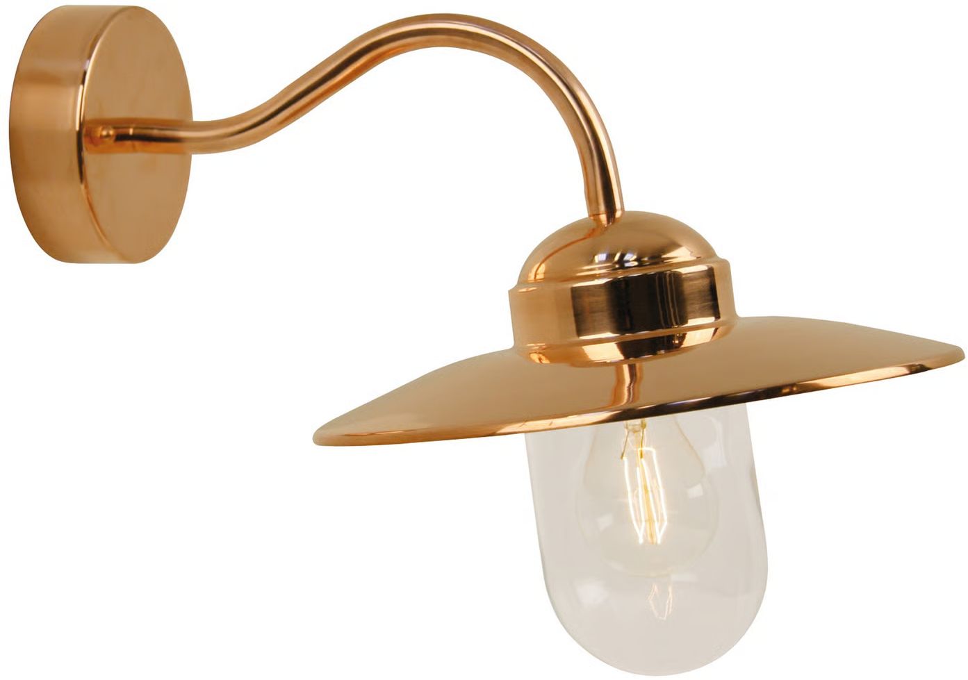 Nordlux Luxe aplica exterior 1x60 W cupru 22671030