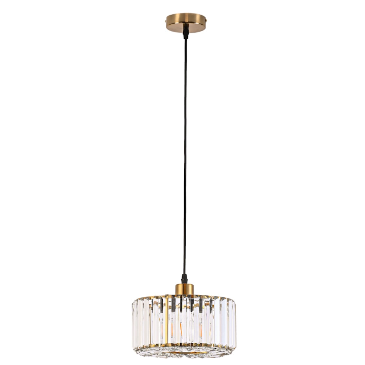Light Prestige Vetro lampă suspendată 1x15 W auriu LP-2910/1P GD round