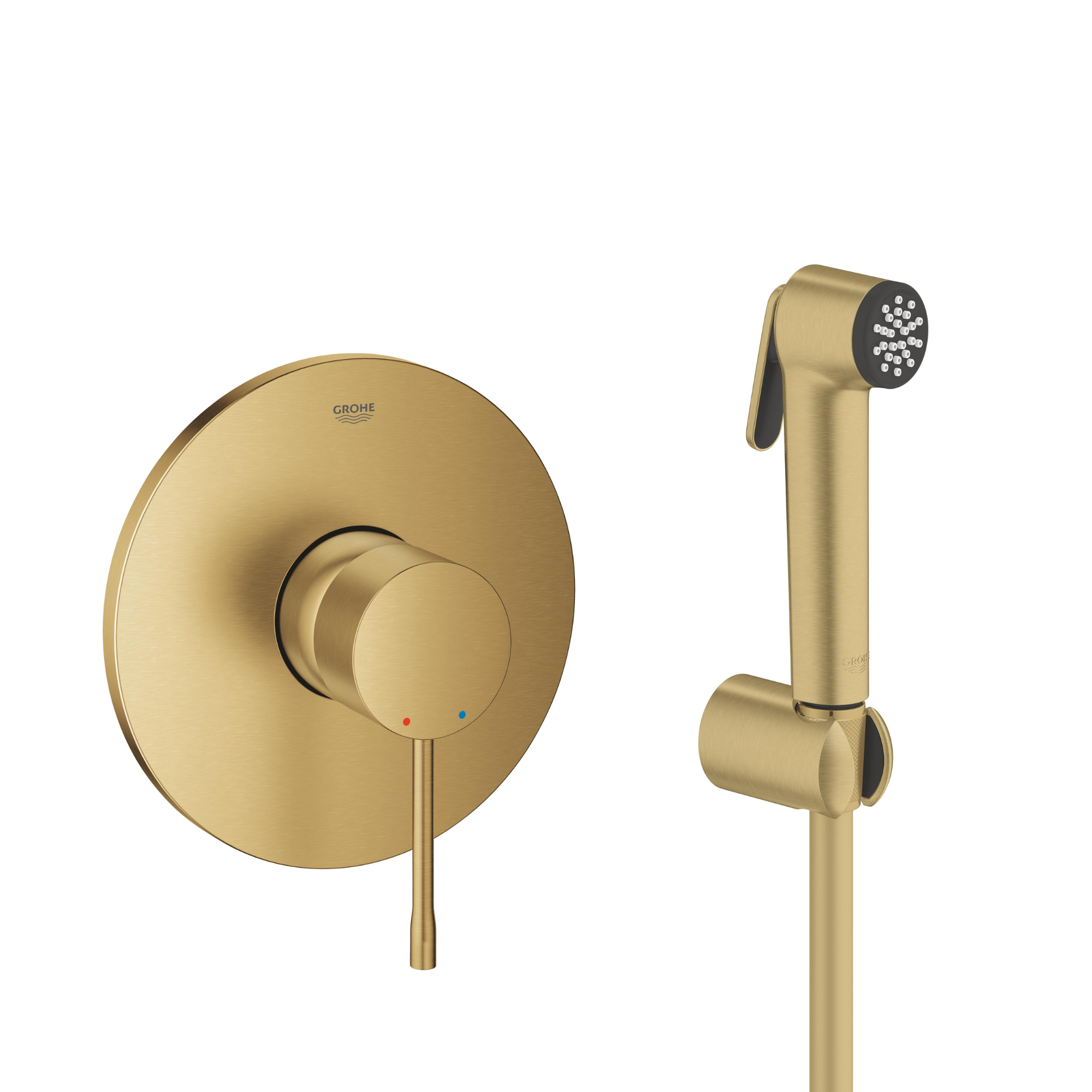 Set baterie de duș Grohe Essence 24057GN1, set baterie bideu Grohe Tempesta 27513GN1