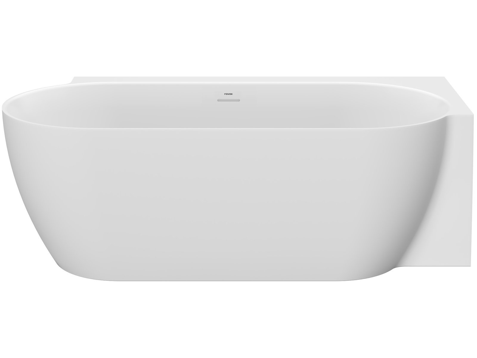 Ravak Freedom Corner II Tec cadă de colț 175x86 cm ovală bicolor CC81800000