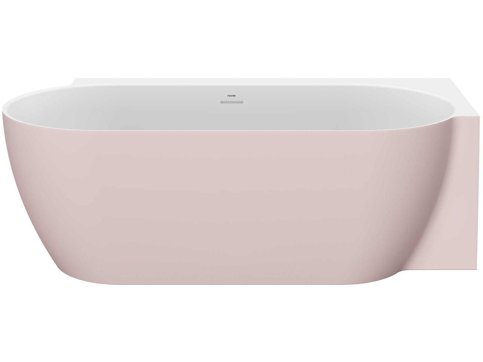 Ravak Freedom Corner II Tec cadă de colț 175x86 cm ovală bicolor CC81600000