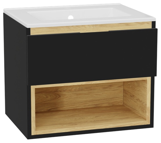 Set corp dulap Excellent Tuto 2.0 MLEX.2171.600.BKBL, lavoar Excellent As CEEX.3617.600.WH, MLEX.2151.600.01.BK