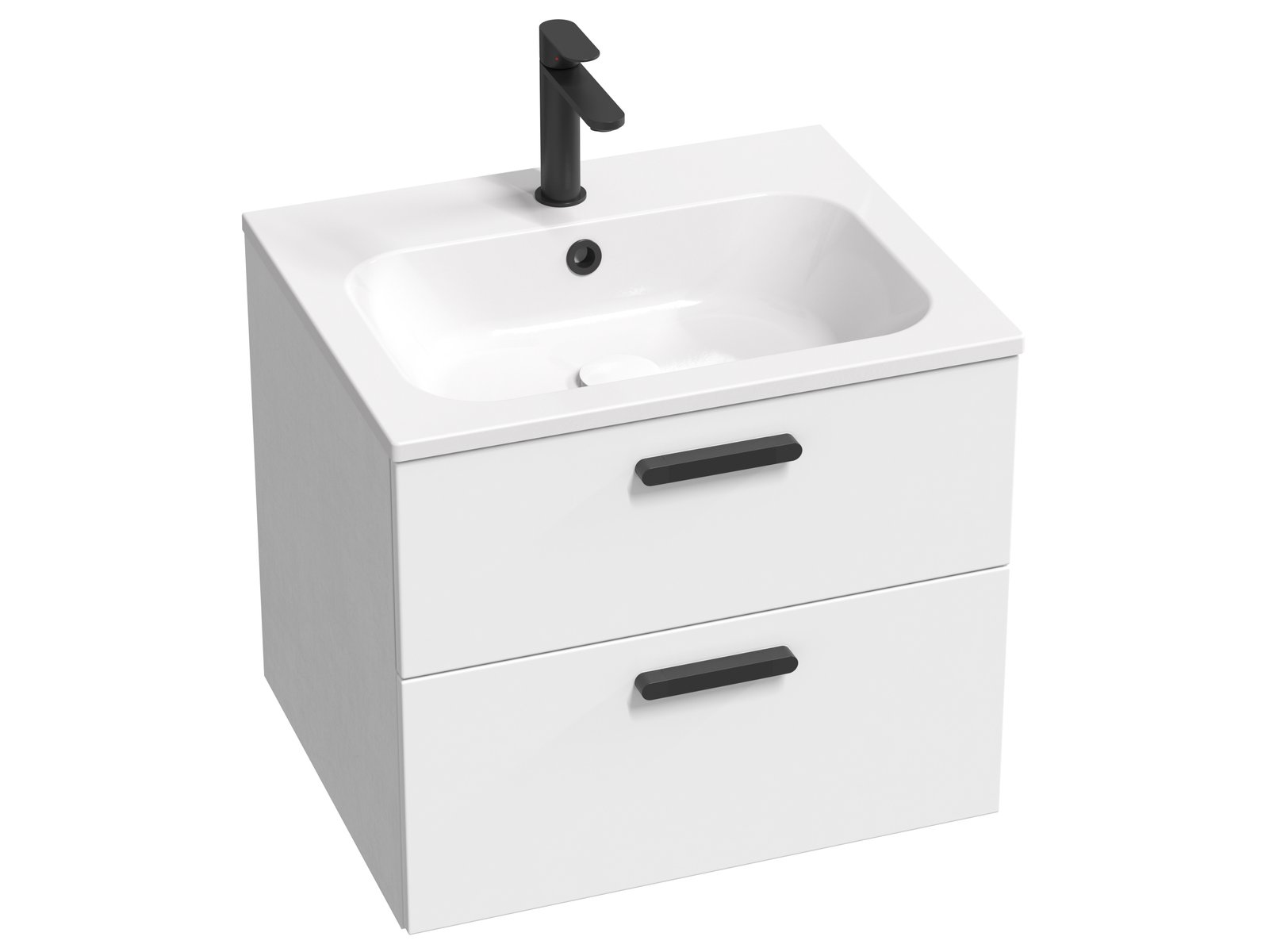 Ravak Chrome dulap 60x49x50 cm sub chiuveta pe perete alb X000001744
