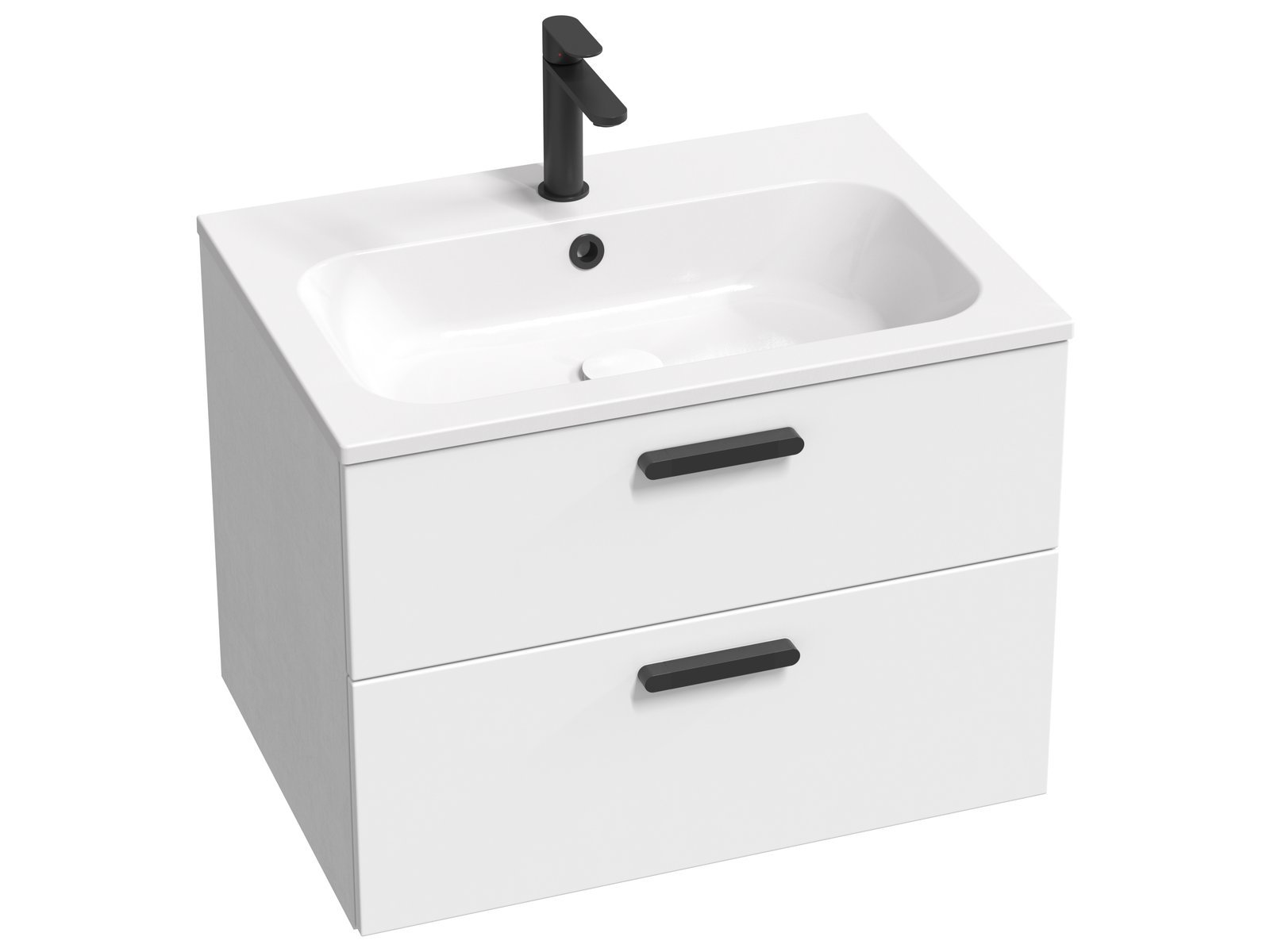 Ravak Chrome dulap 70x49x50 cm sub chiuveta pe perete alb X000001745