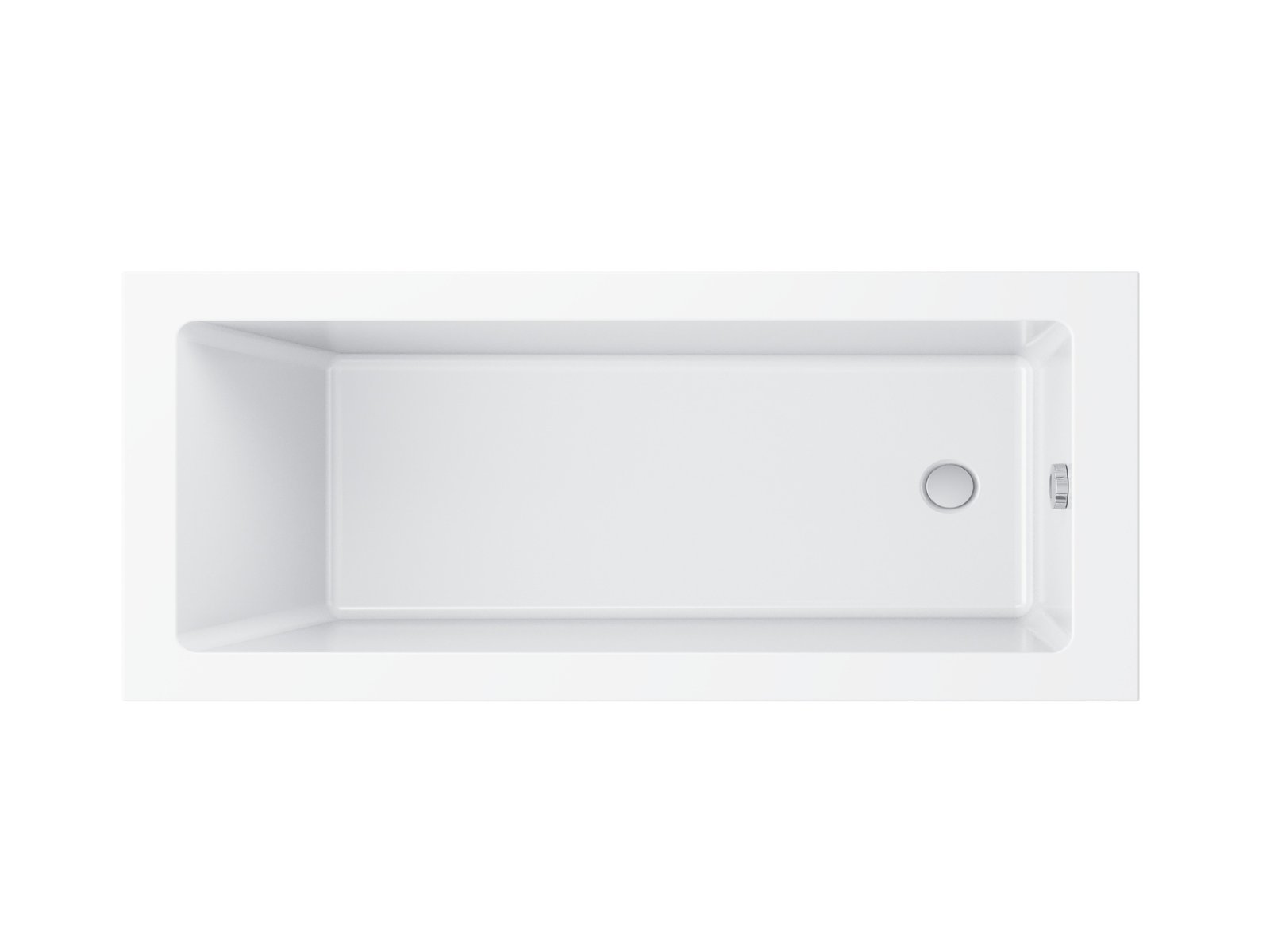 Ravak Natural cada dreptunghiulară 160x70 cm alb XC00100110