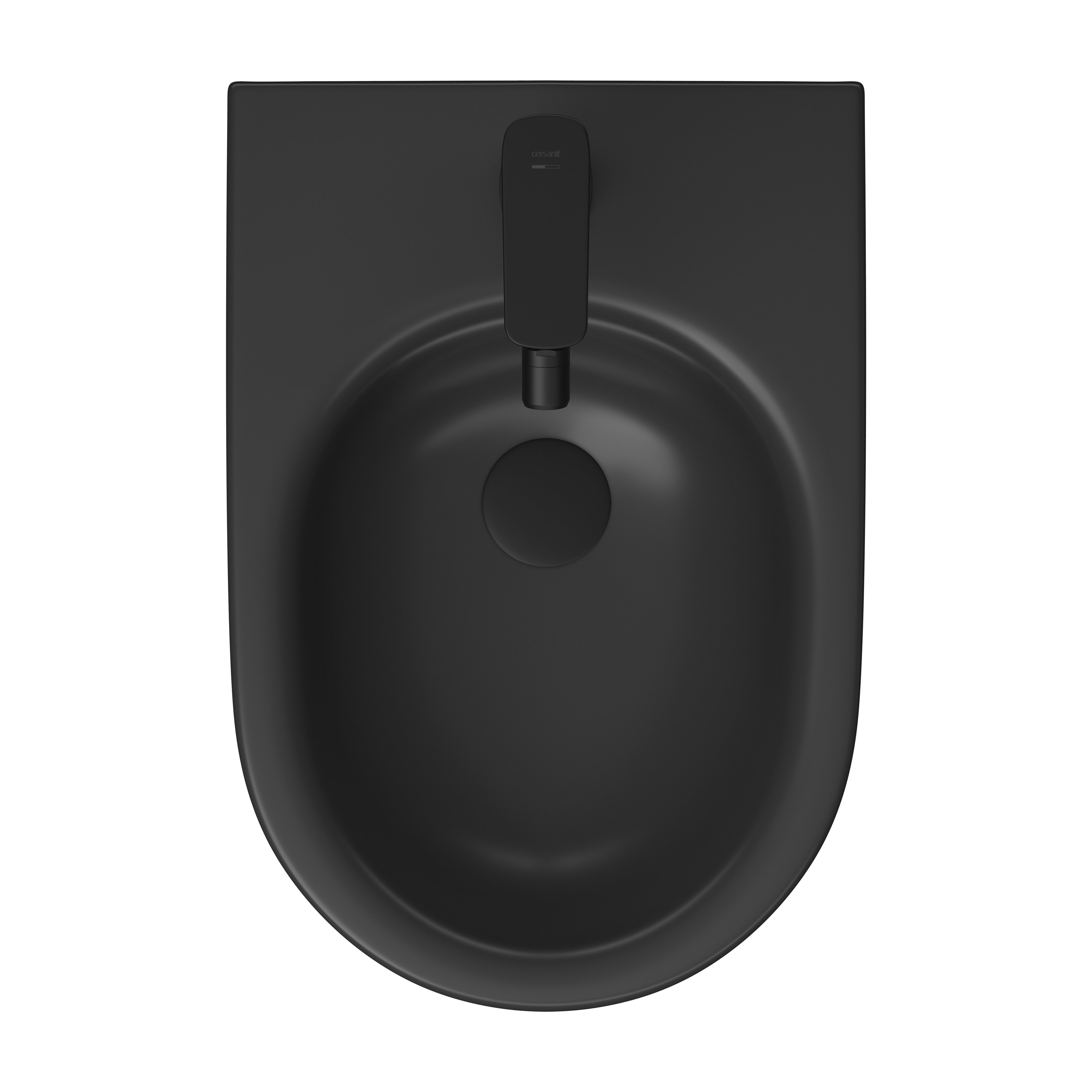 Cersanit Larga bideu agăţat negru K677-041
