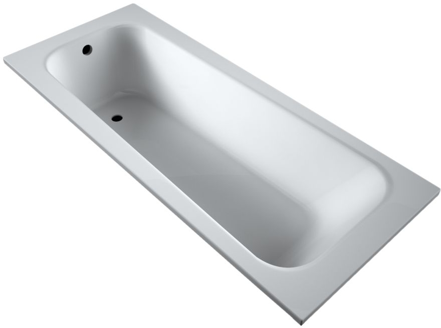 Schedline Bafia cada dreptunghiulară 160x70 cm alb 3WST.B1P-16070