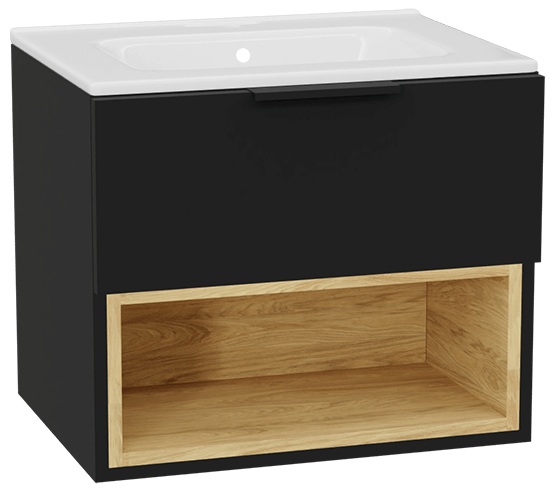 Set corp dulap Excellent Tuto 2.0 MLEX.2171.600.BKBL, lavoar Excellent Pik CEEX.6517.600.WH, MLEX.2151.600.02.BK