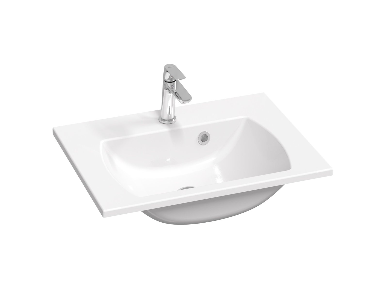 Ravak Classic II lavoar 60x45 cm dreptunghiular mobilier alb XJX01160004