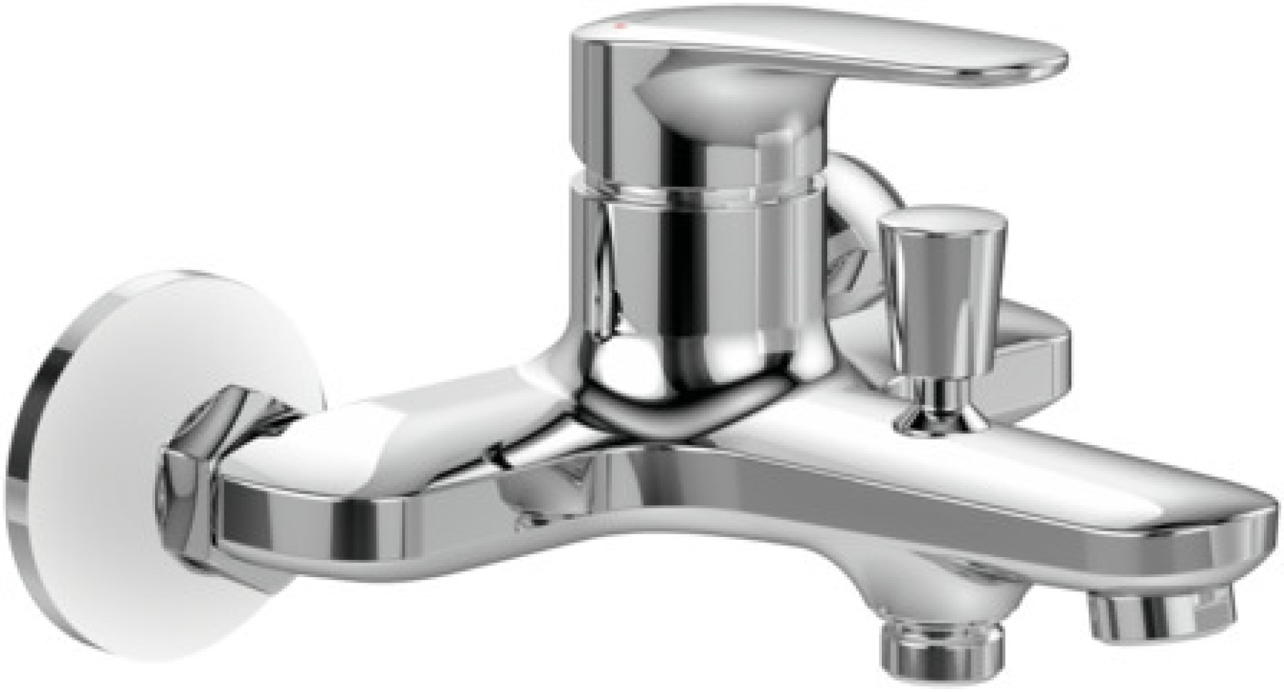 Villeroy & Boch O.Novo Start baterie cadă-duș perete crom TVT10550111061