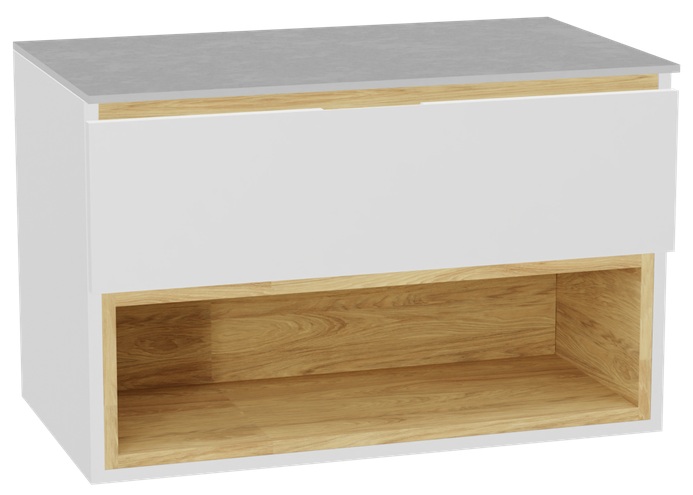 Set corp dulap Excellent Tuto 2.0 MLEX.2171.800.WHBL, blat Excellent Tuto 2.0 MLEX.2116.800.SJ, MLEX.2151.800.01.WH