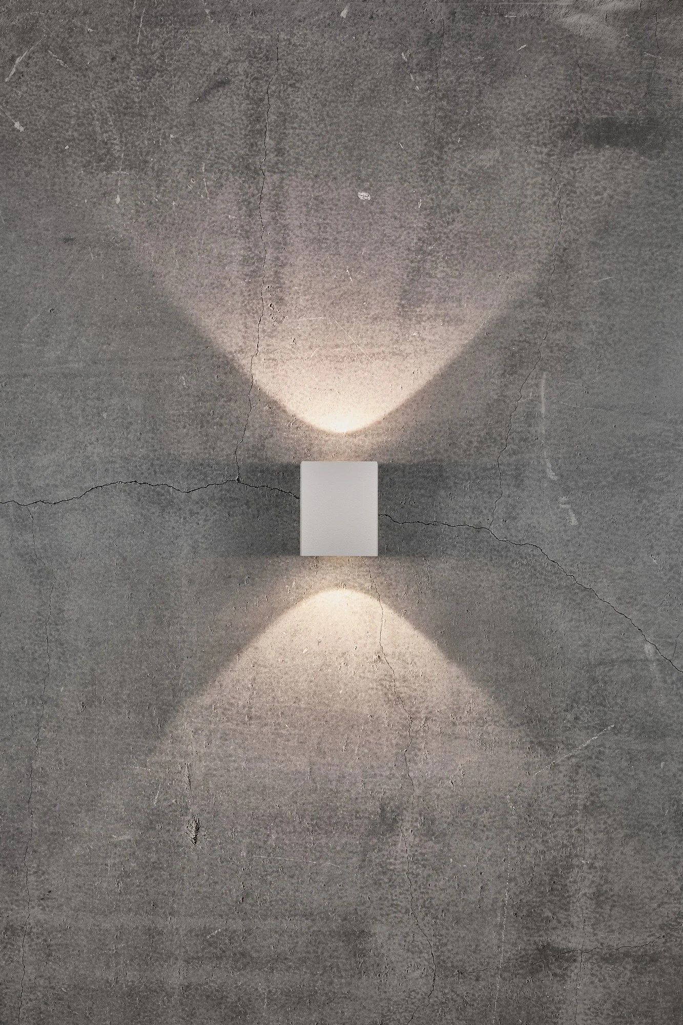 Nordlux Canto Kubi aplica exterior 2x6 W alb 49711001