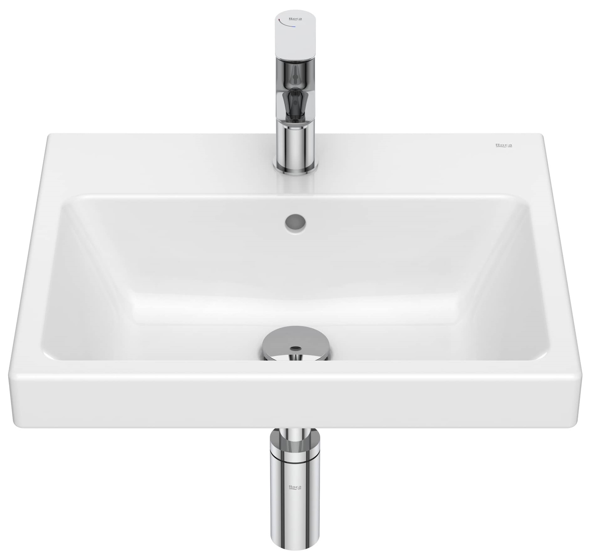 Roca Gap lavoar 50x42 cm dreptunghiular alb A3270YV000