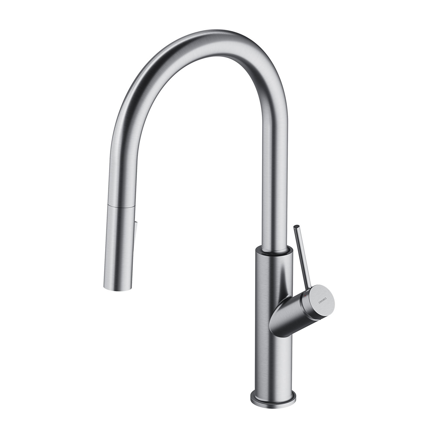 Omnires Bend baterie bucătărie pe picior nichel BE6455NI