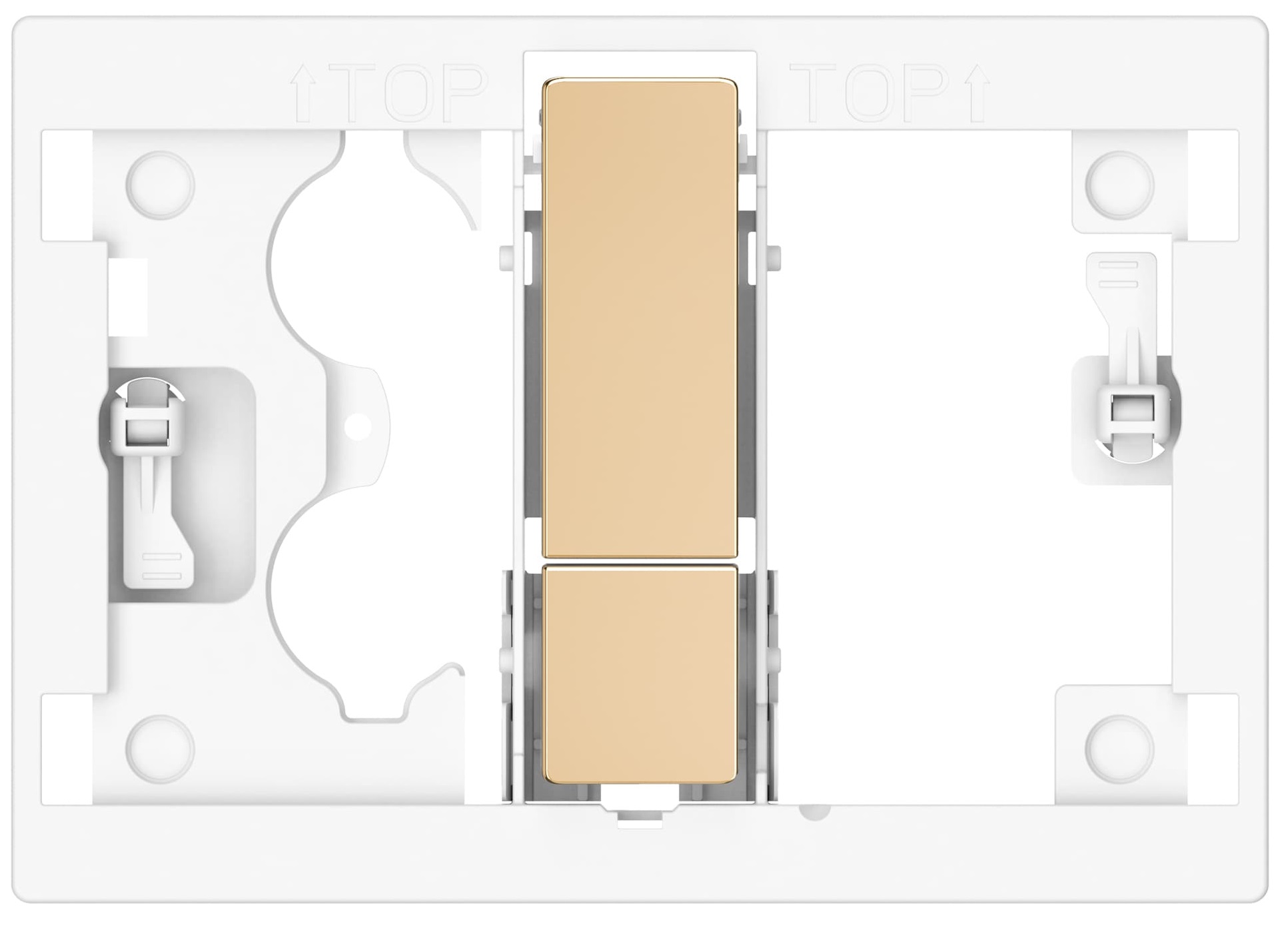 Roca Duplo S mecanism cu buton pentru WC || A8904213RG