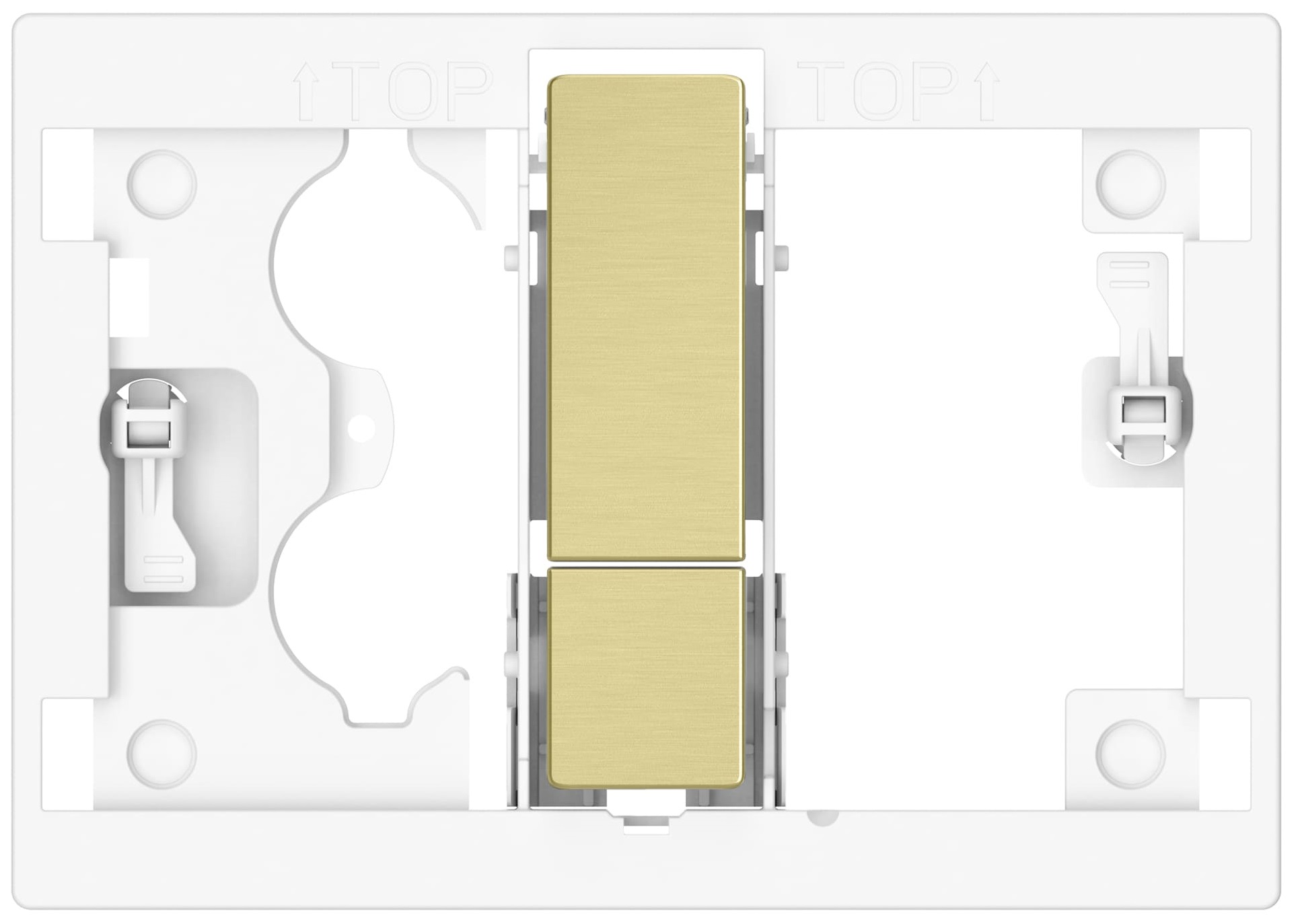 Roca Duplo S mecanism cu buton pentru WC auriu A8904213VA