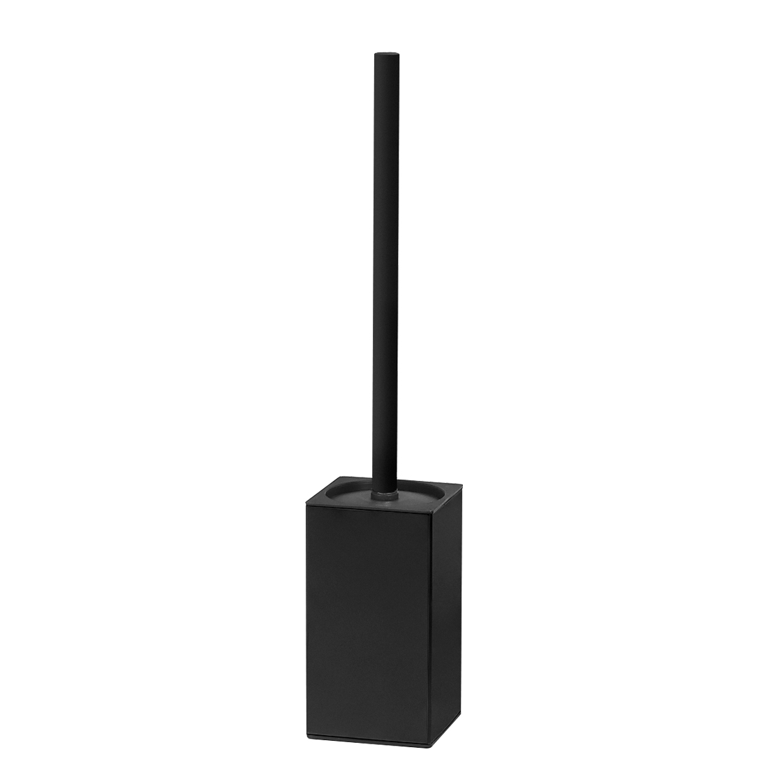 Faneco Sydney perie wc cu mâner înșurubat negru HTB02XBL