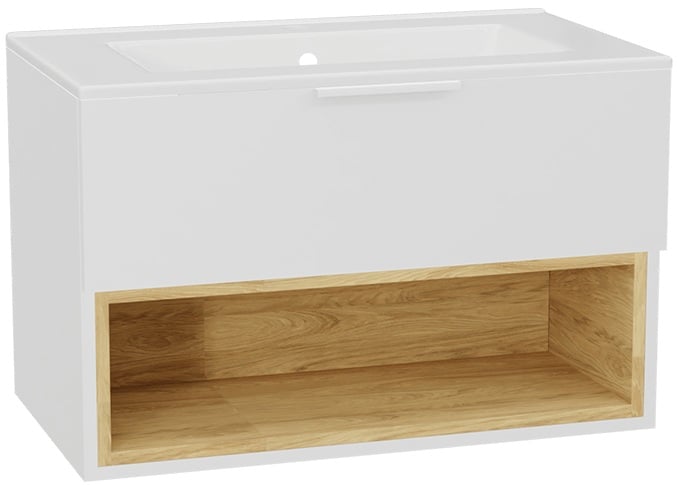 Set corp dulap Excellent Tuto 2.0 MLEX.2171.800.WHBL, lavoar Excellent As CEEX.3617.800.WH, MLEX.2151.800.02.WH