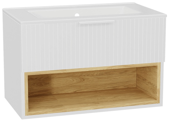 Set corp dulap Excellent Tuto 2.0 MLEX.2171.800.WHBL, lavoar Excellent As CEEX.3617.800.WH, MLEX.2151.800.03.WH