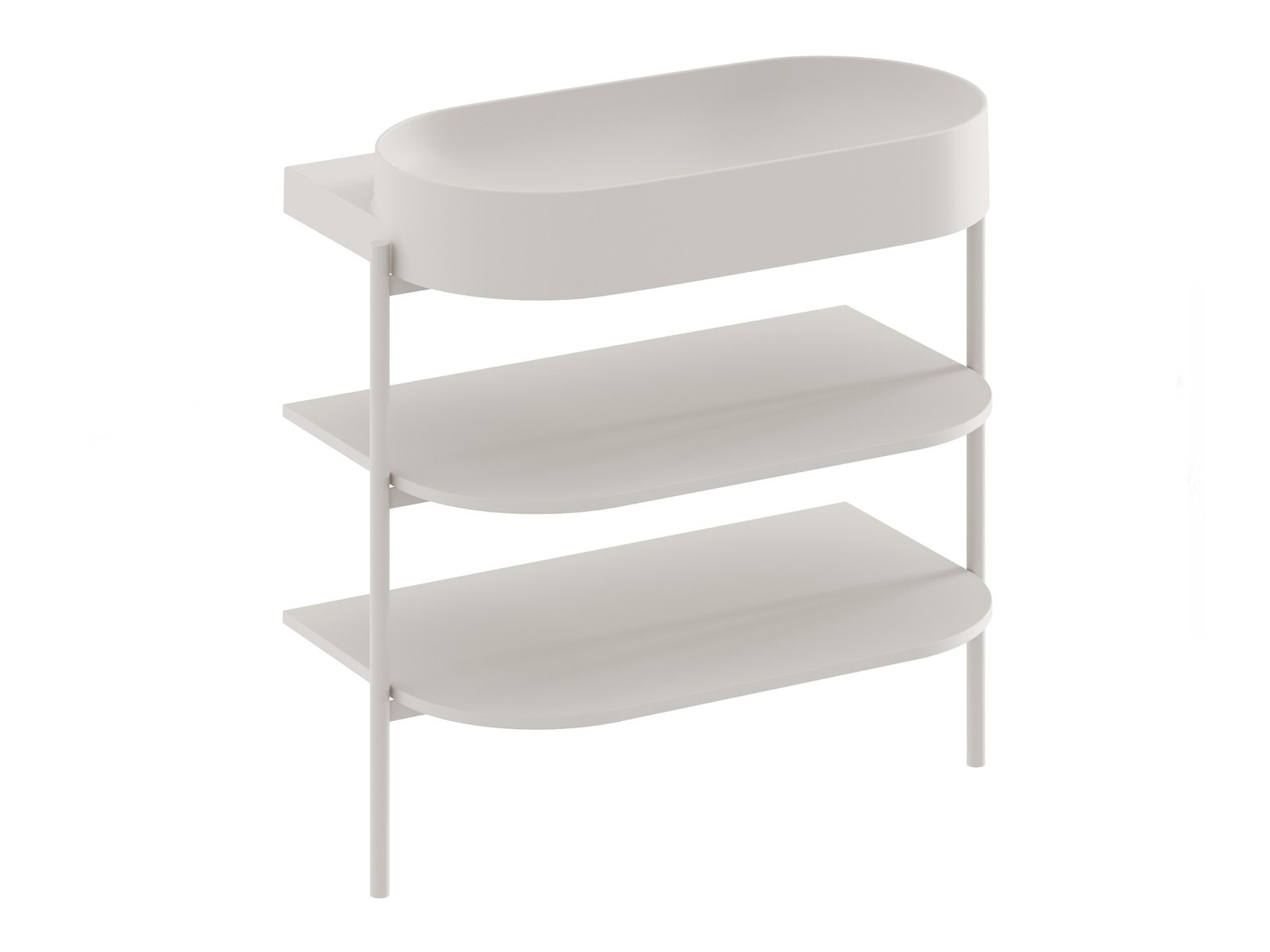 Ravak Yard consolă 86.8x49.5x76.5 cm sub chiuveta pe picioare D80000O006