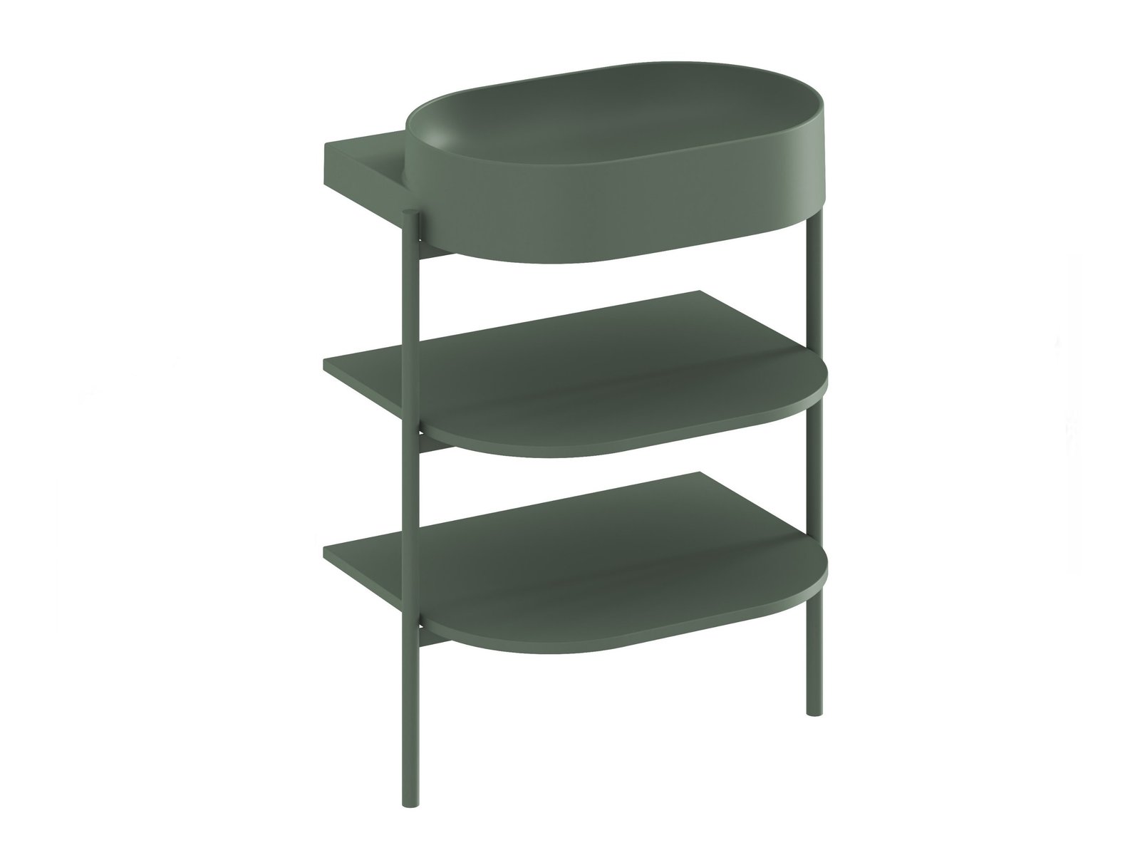 Ravak Yard consolă 66.8x49.5x76.5 cm sub chiuveta pe picioare D800008005