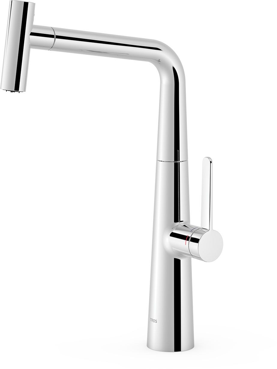 Tres Selection baterie bucătărie pe picior crom 23043801