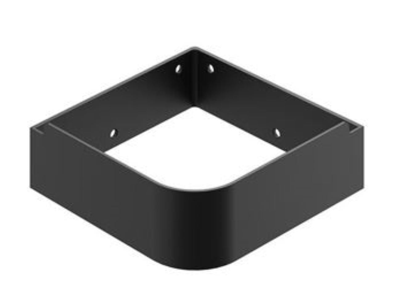 Ravak Yard suport lavoar 22.1x22.1 cm pătrat negru X01779