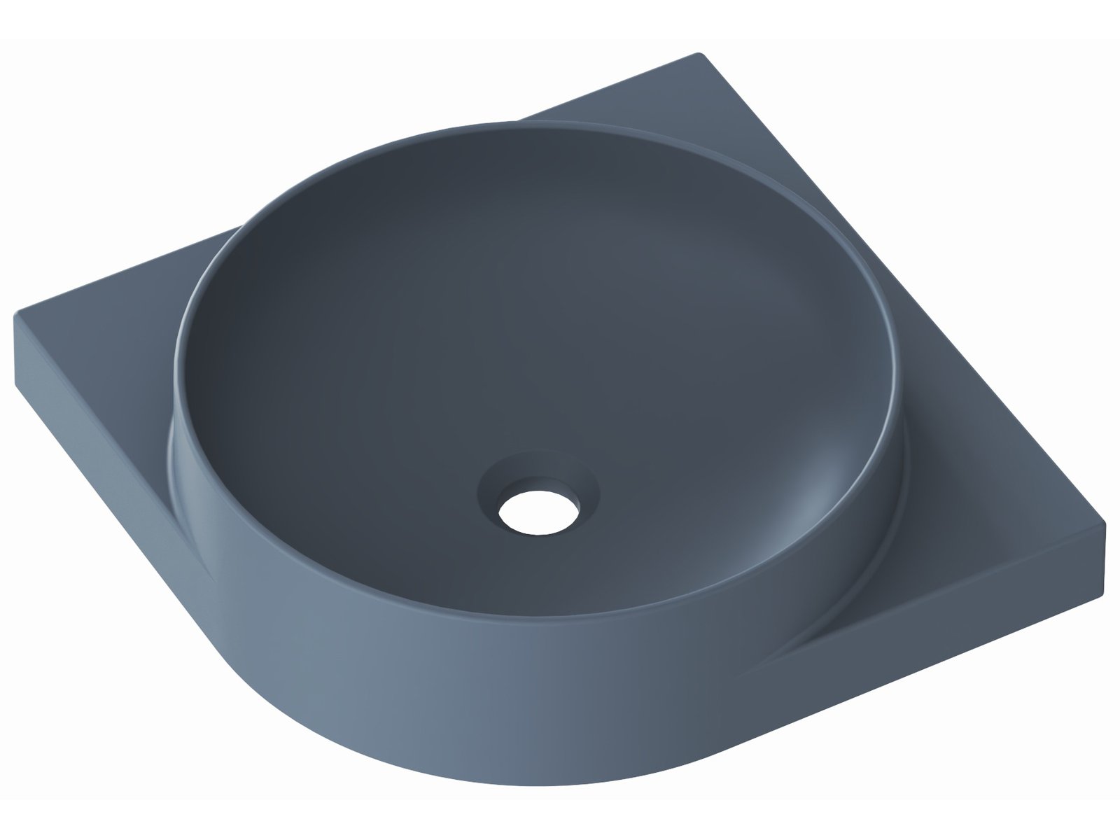 Ravak Yard lavoar 45x45 cm semicircular clasică-mobilier XJX07045000